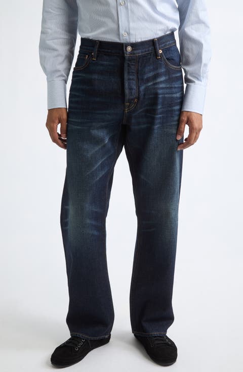 '50s Straight Fit Selvedge Denim Jeans