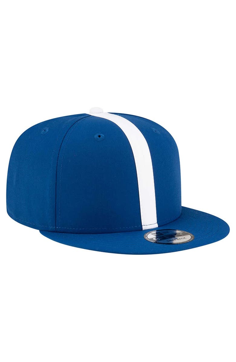 New Era Men's New Era Royal Indianapolis Colts Throwback Helmet 9FIFTY Snapback Hat, Alternate, color, Royal