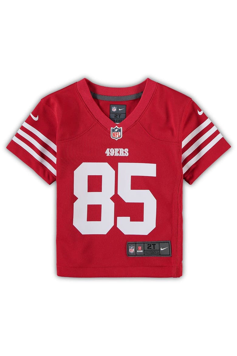 Toddler Nike George Kittle Scarlet San Francisco 49ers Game Jersey, Alternate, color, Scarlet