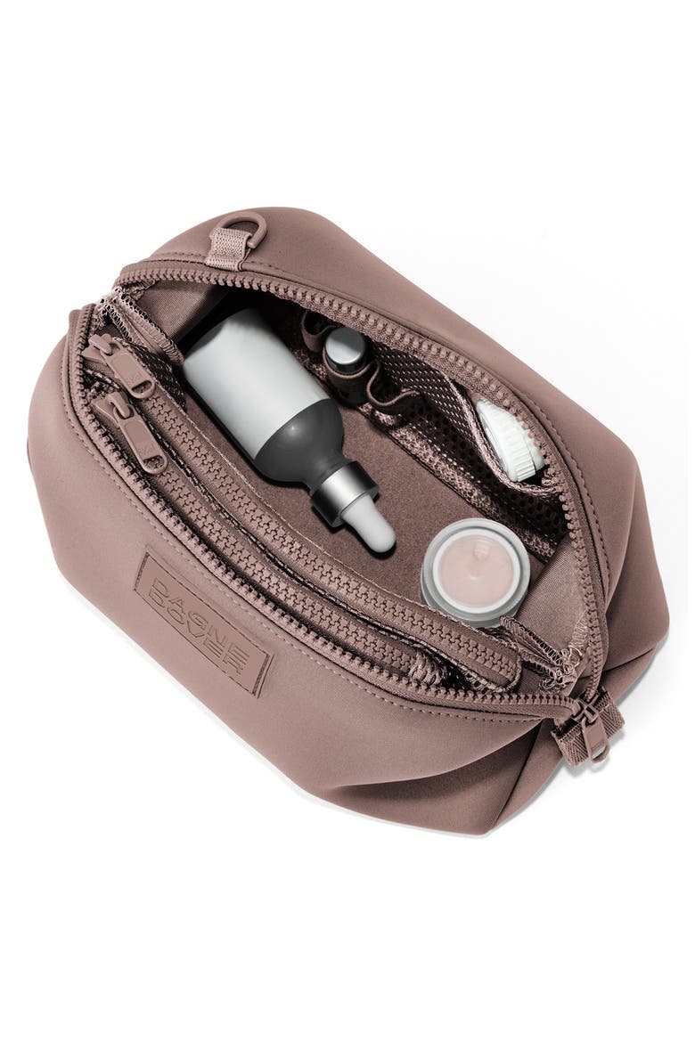 Hunter Large Neoprene Toiletry Bag, Alternate, color, DUNE