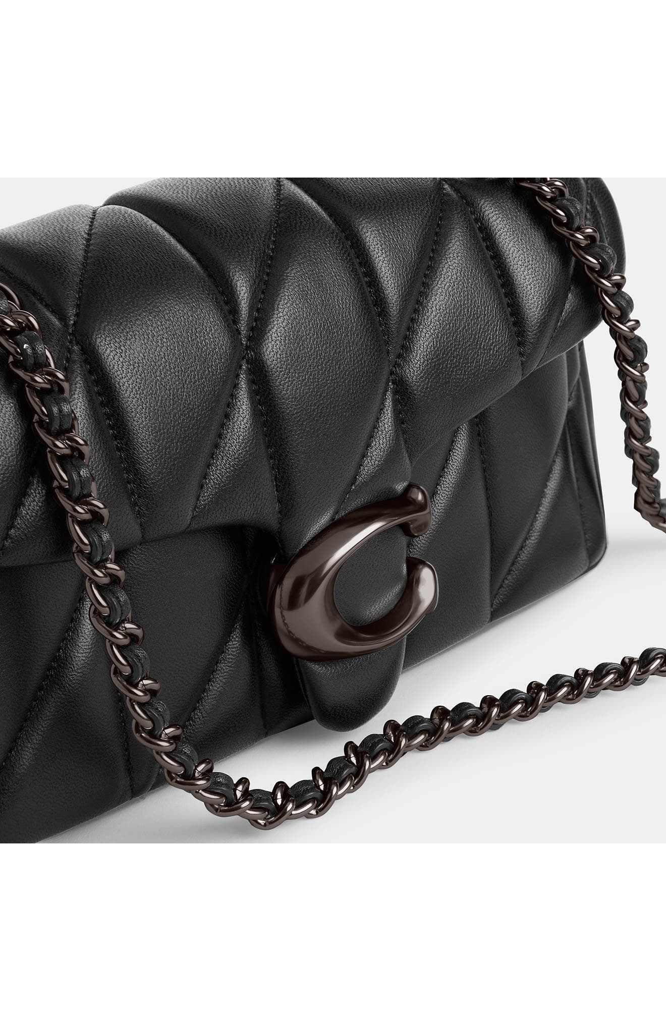 COACH Tabby 20 Quilted Shoulder Bag, Alternate, color, V5/Black