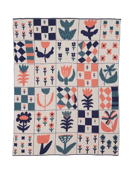 Toni Darling Frank Knit Throw Blanket