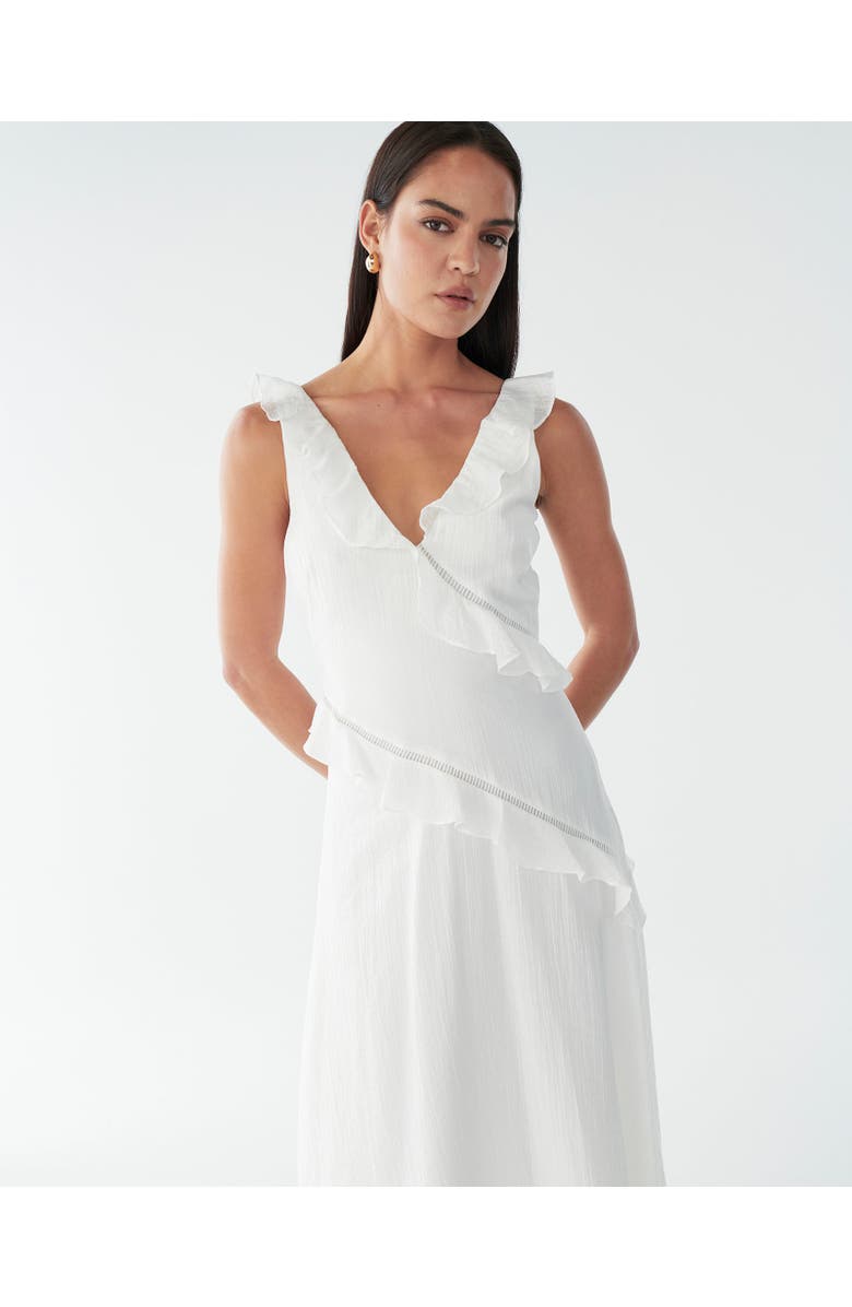 BWLDR Fallon Maxi Dress, Alternate, color, White