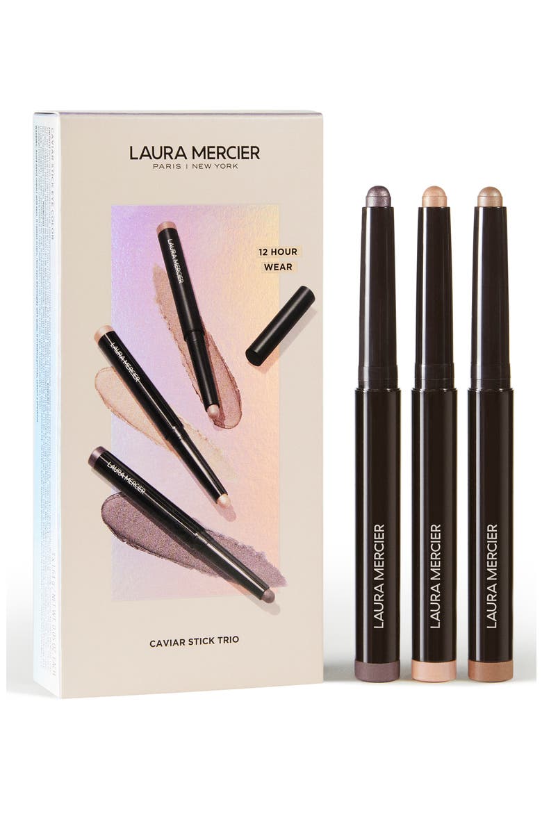 Caviar Stick Eyeshadow Trio $96 Value, Main, color, NO COLOR