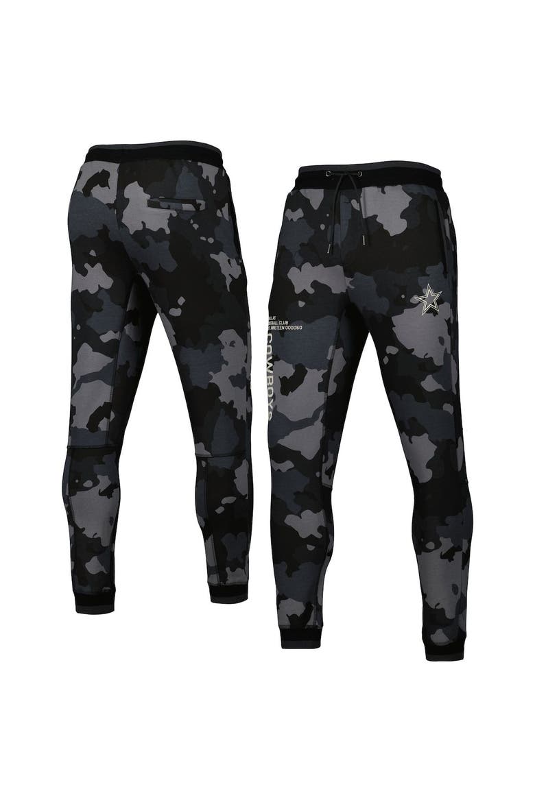 Unisex The Wild Collective Black Dallas Cowboys Camo Jogger Pants, Main, color, Black