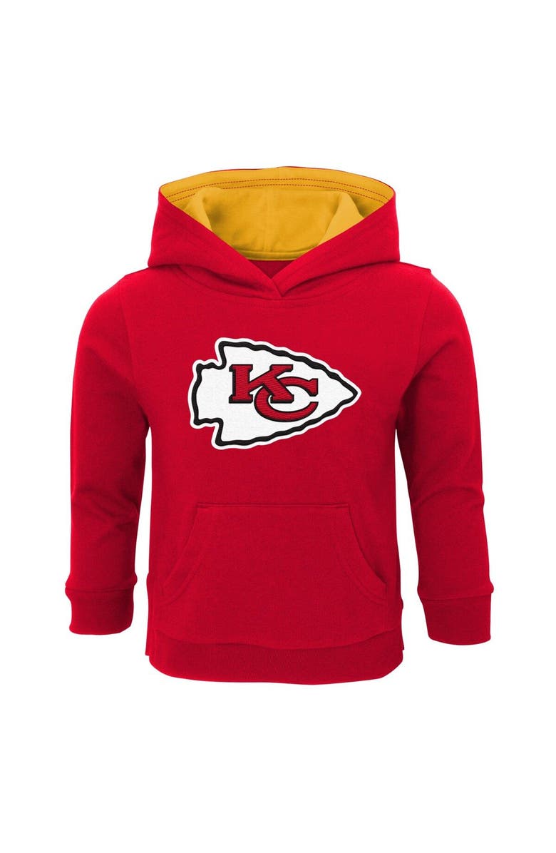Outerstuff Toddler Red Kansas City Chiefs Prime Pullover Hoodie, Main, color, Red