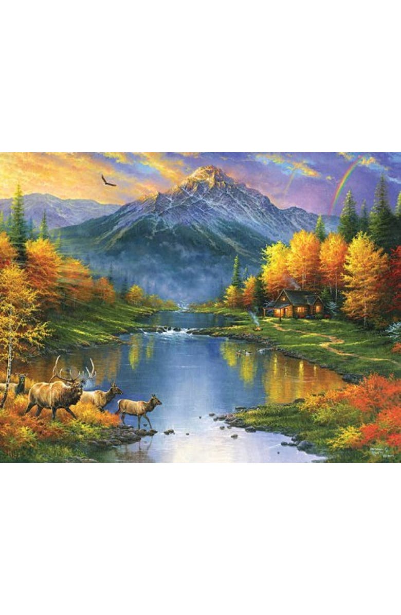 Sunsout Mountain Retreat 1000 piece Jigsaw Puzzle for Adults Large Pieces, Alternate, color, Multicolor