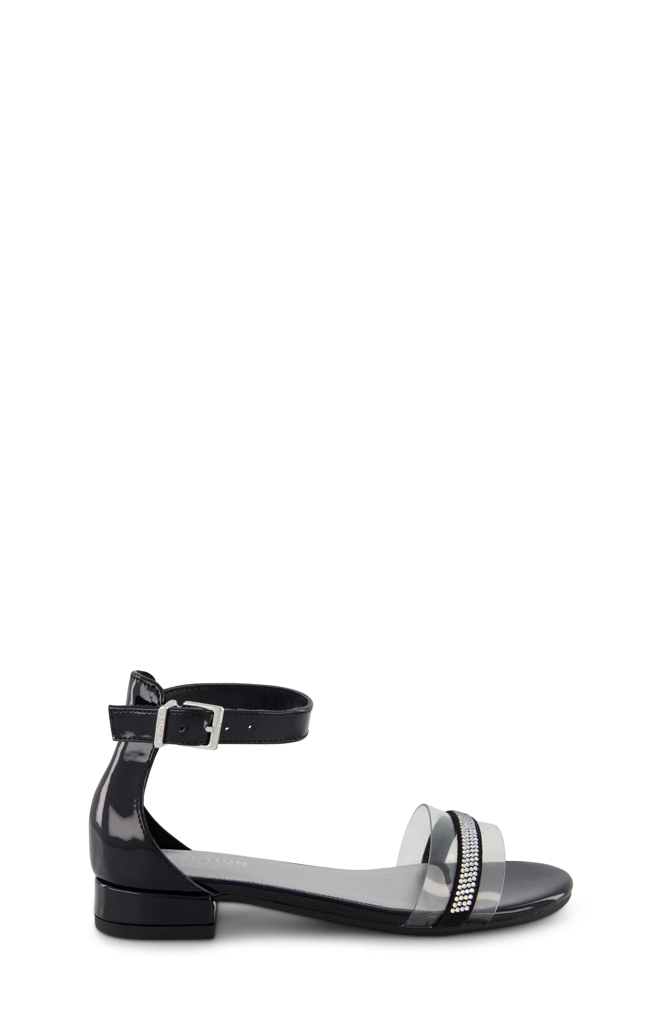 Kenneth Cole Kids' Bella Rey Sandal, Alternate, color, Black Patent