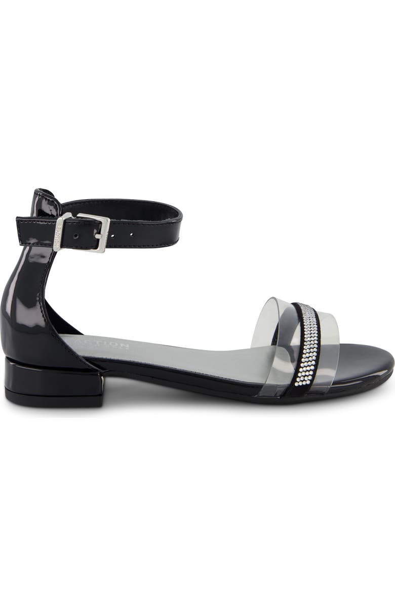Kenneth Cole Kids' Bella Rey Sandal, Alternate, color, Black Patent