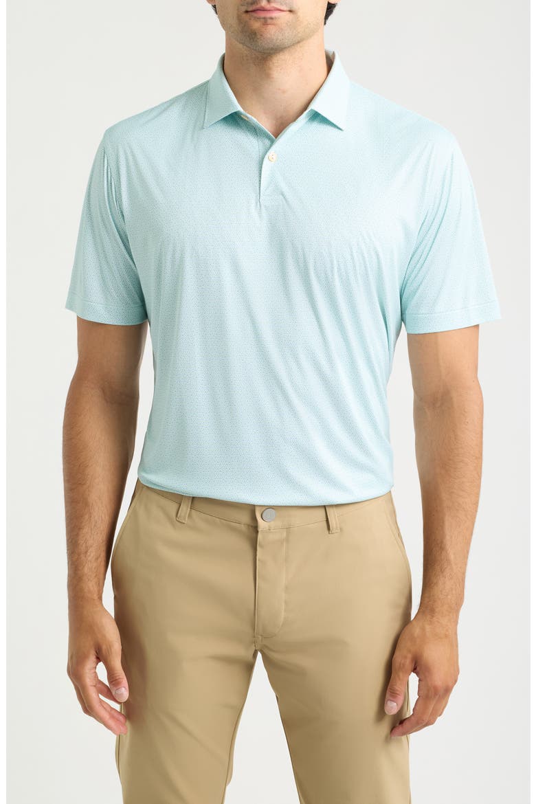 Featherweight Racquet Club Performance Polo, Main, color, AQUA