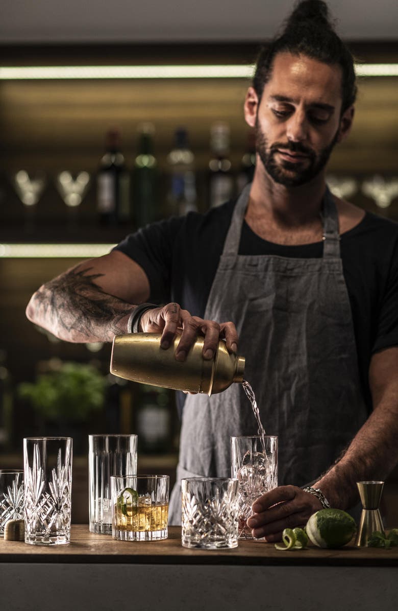 Schott Zwiesel Show and Stage Set of 6 Double Old Fashioned Glasses, Alternate, color, Clear