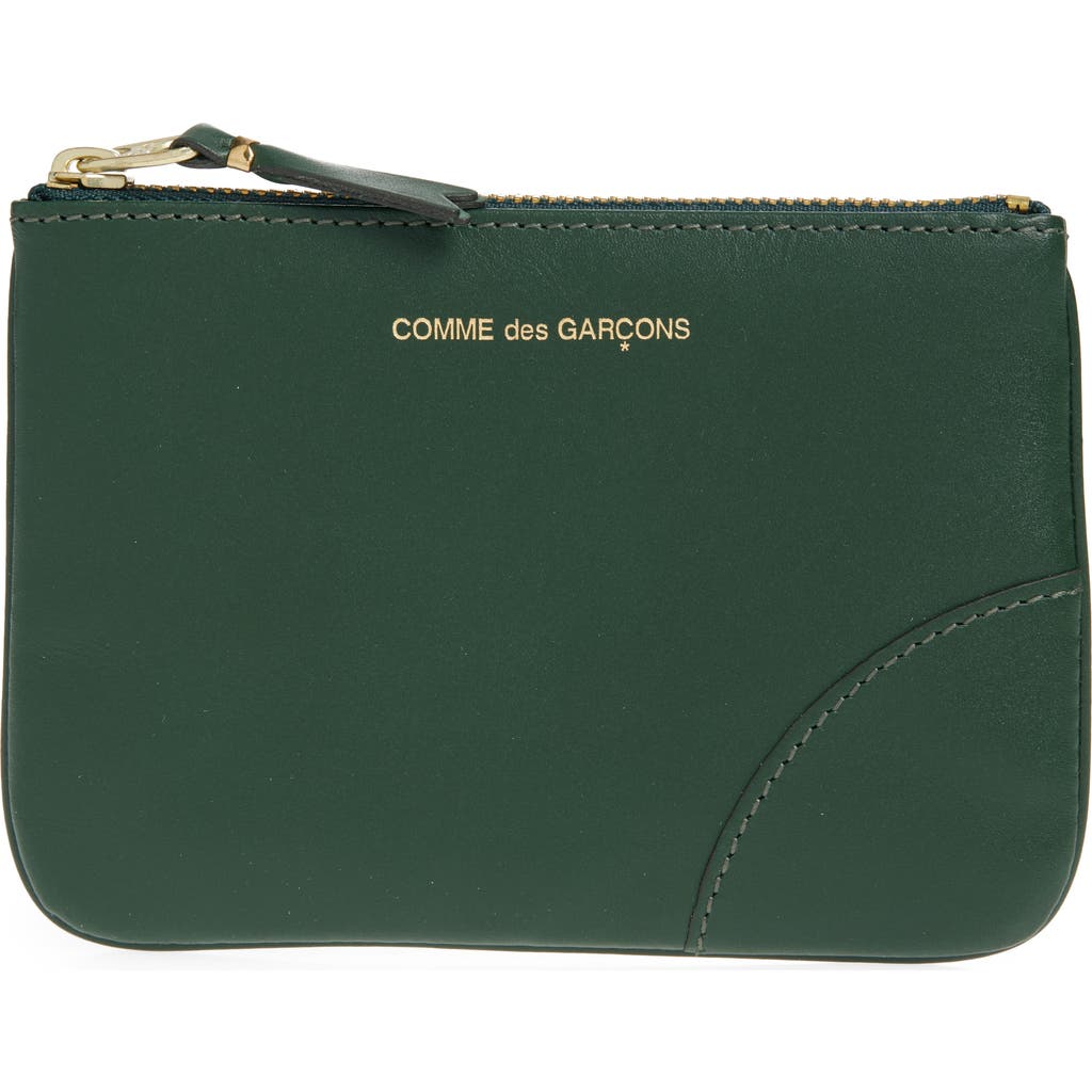 Comme Des Garçons Wallets Small Classic Leather Zip-up Pouch