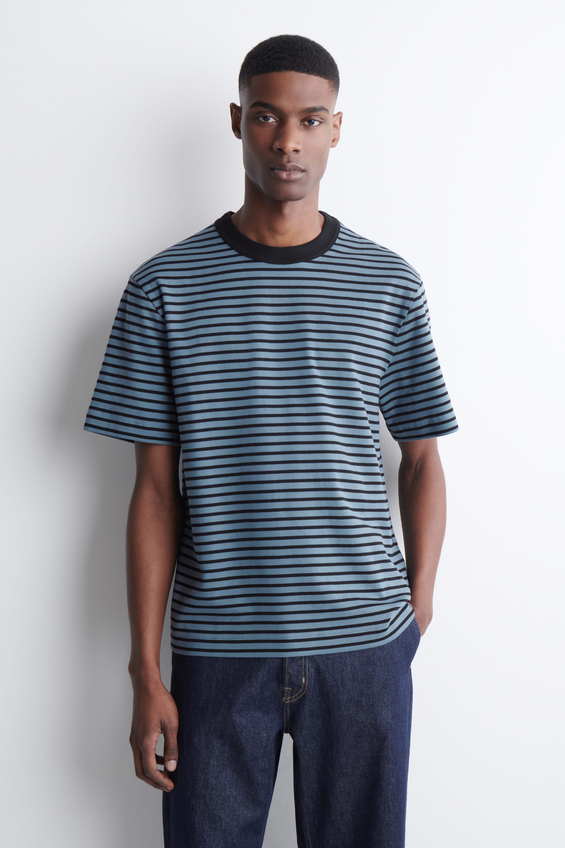 Interlock Cotton Crew-Neck T-Shirt - image 5