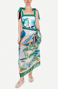 Jessie Zhao New York Beach Sarong Wrap