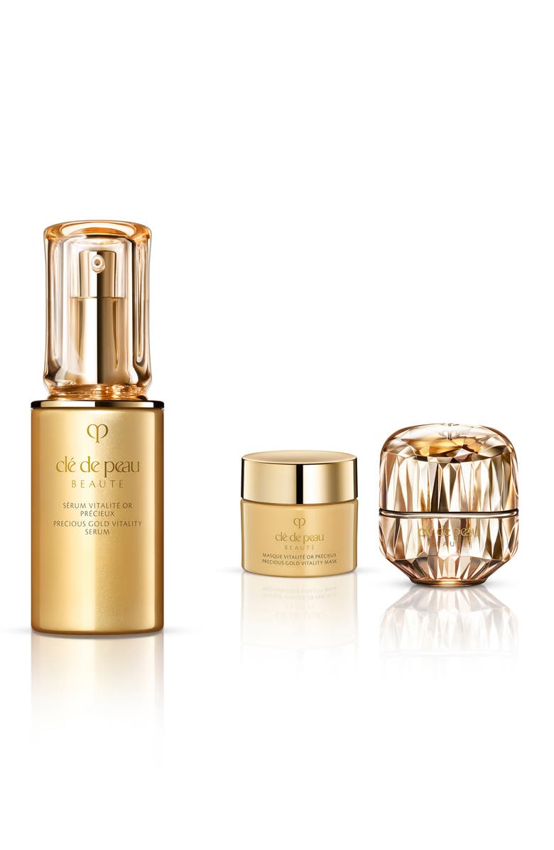 Clé de Peau Beauté 24K Gold Vitality Collection Set $425 Value, Alternate, color, 