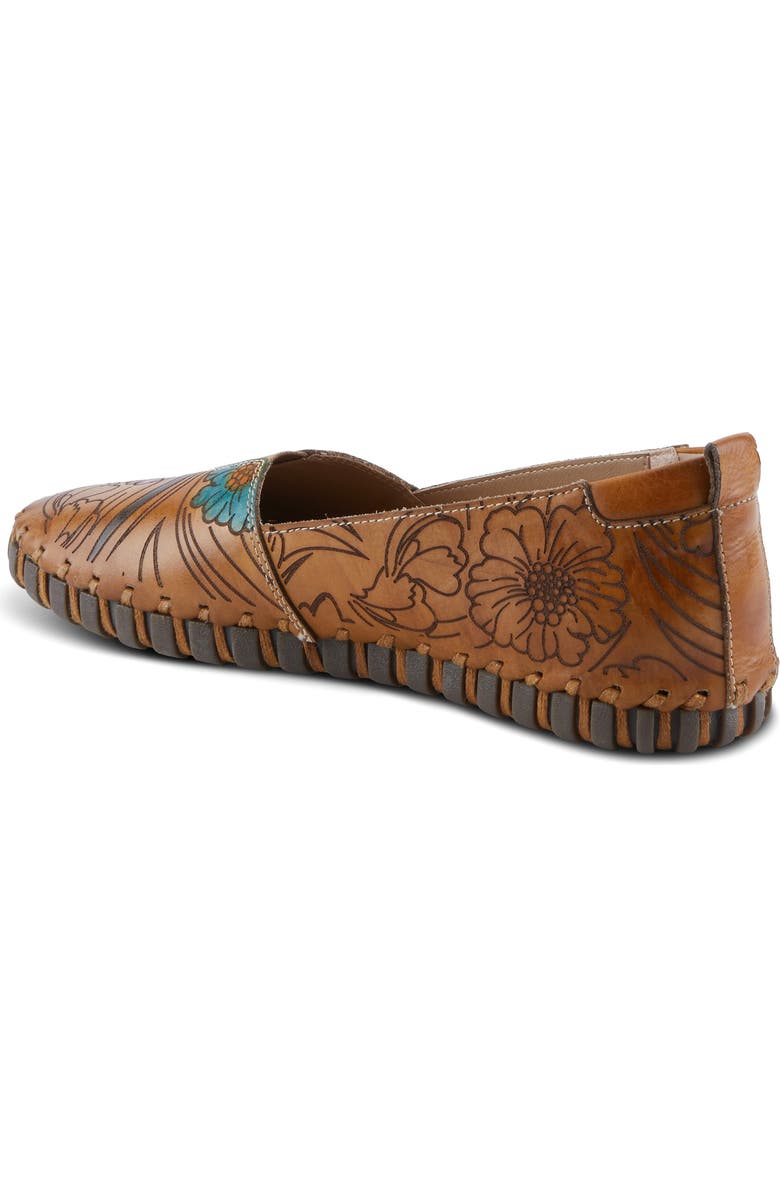 L'Artiste by Spring Step Modesty Flat, Alternate, color, Camel Multi