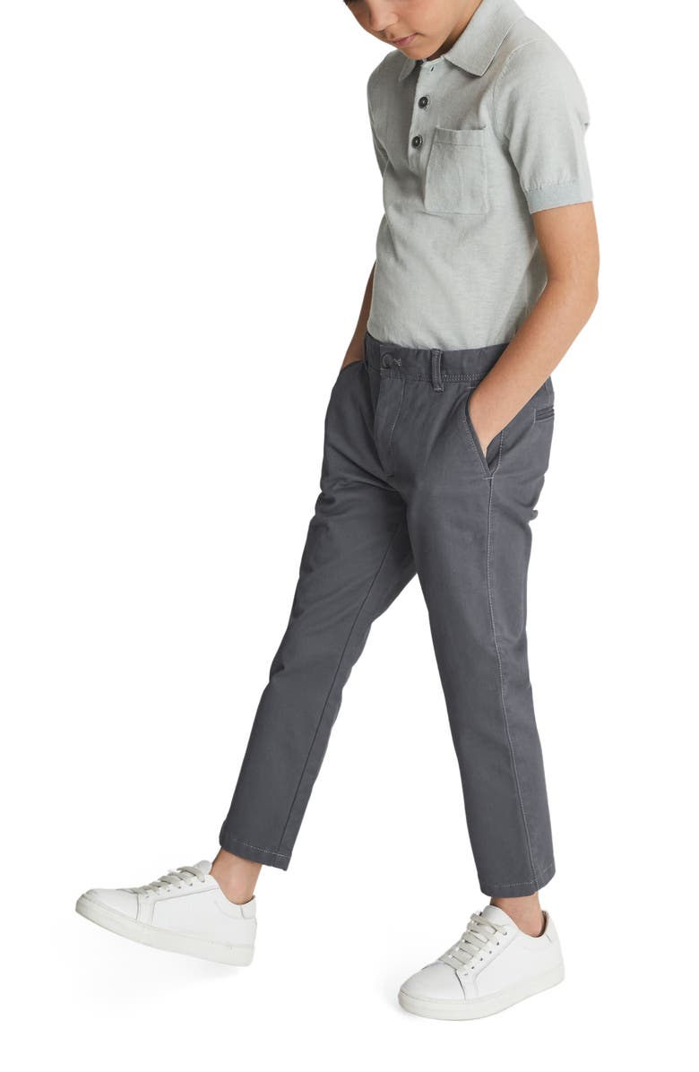 Reiss Kids' Eastbury Jr. Stretch Cotton Chino Pants, Alternate, color, 