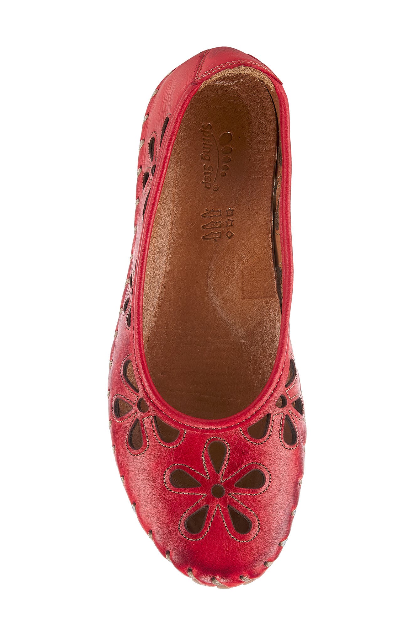 Rayely Loafer, Alternate, color, RED LEATHER