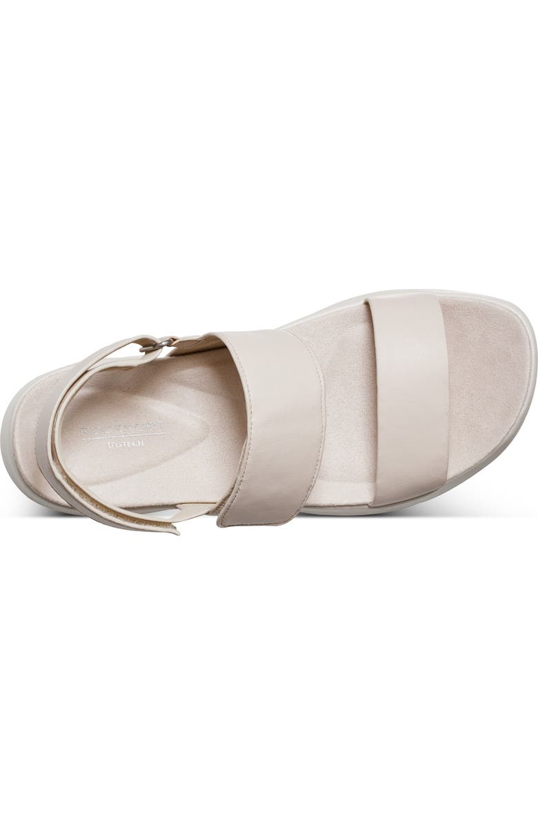 Rockport Qwera Sandal, Alternate, color, Ivory