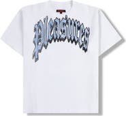 PLEASURES Twitch Graphic Waffle Knit T-Shirt