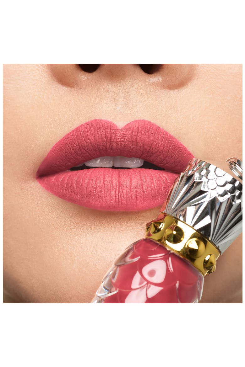 Matte Fluid Lip Color, Alternate, color, BELLY BLOOM