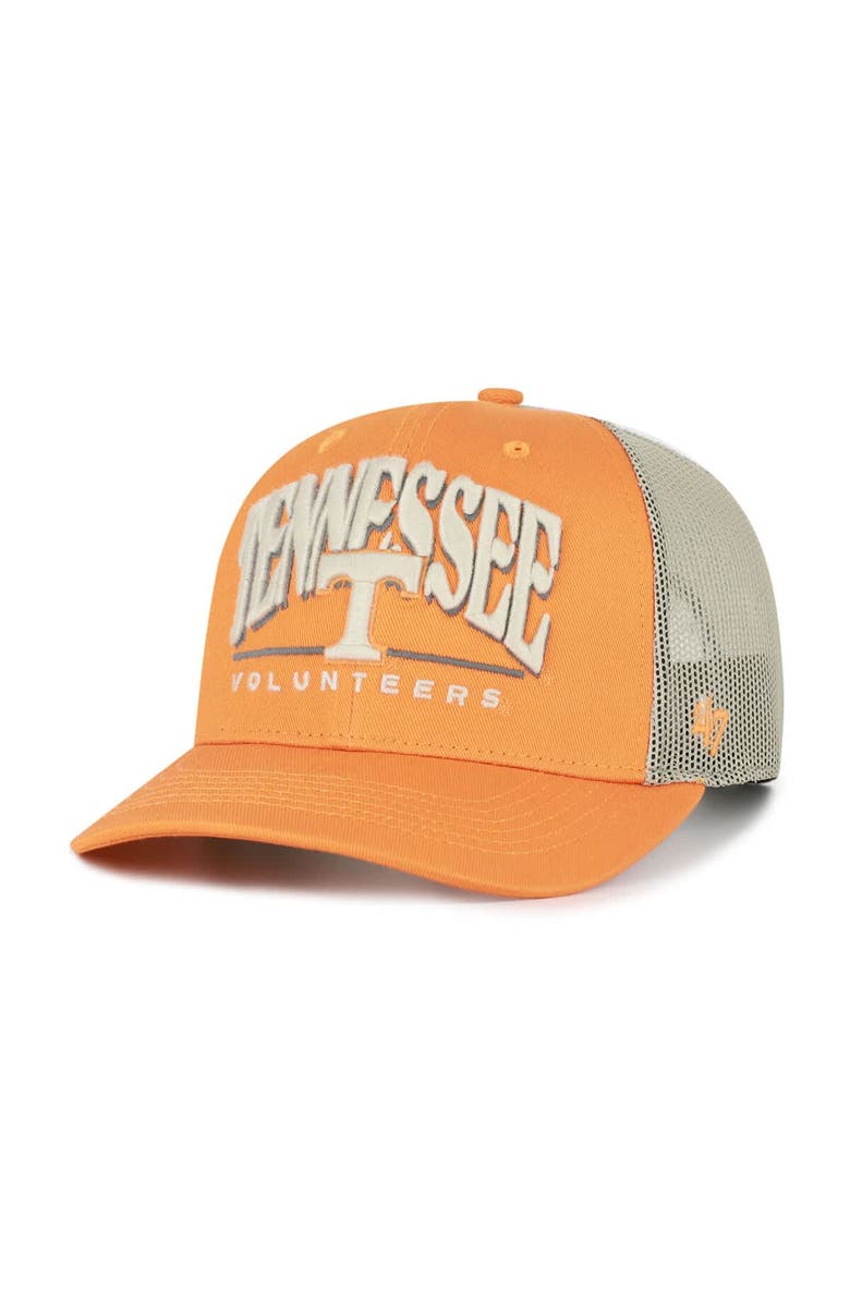 '47 Men's '47 Tennessee Orange Tennessee Volunteers Arid Adjustable Trucker Hat, Main, color, Tennessee Orange