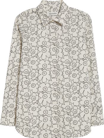 Marimekko Tilla Piirto Unikko Shirt | Nordstrom