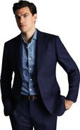 Charles Tyrwhitt Slim Fit Natural Stretch Birdseye Suit Jacket