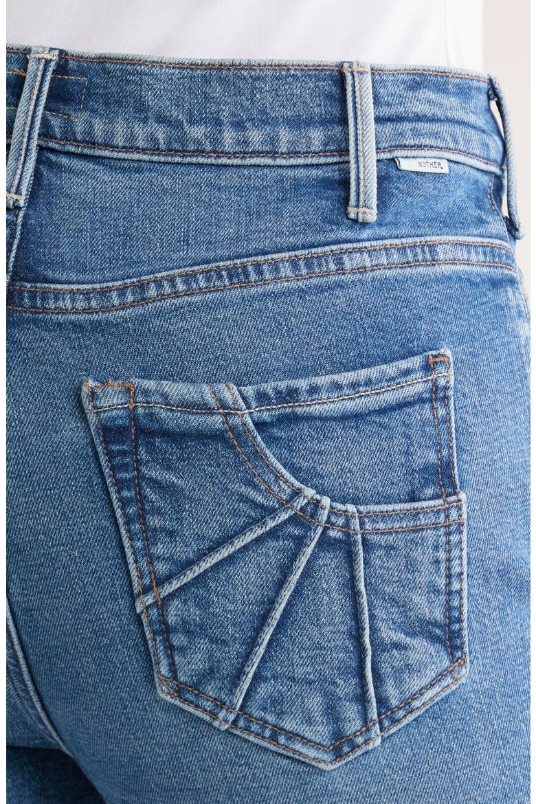 The Sunny Hustler Ankle Flare Leg Jeans, Alternate, color, TEQUILA SUNRISE