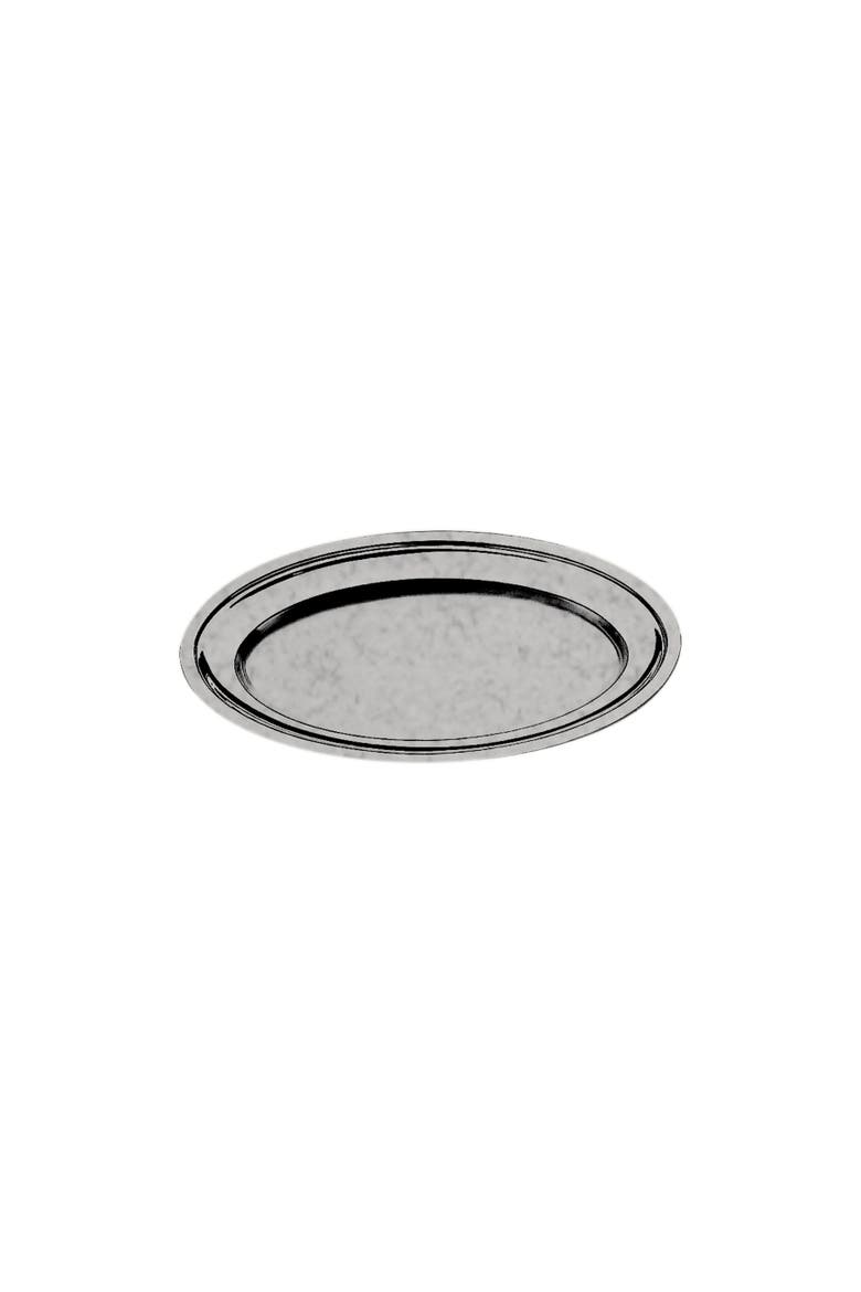 Original Vintage Oval Serving Plate - 1 Piece, Main, color, Metallic Silver