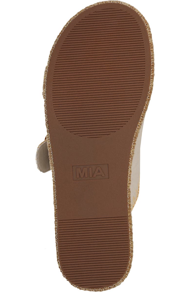 MIA Mieko Two-Strap Platform Sandal, Alternate, color, Seashell