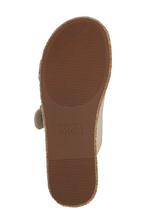 MIA MIA MIEKO TWO-STRAP PLATFORM SANDAL