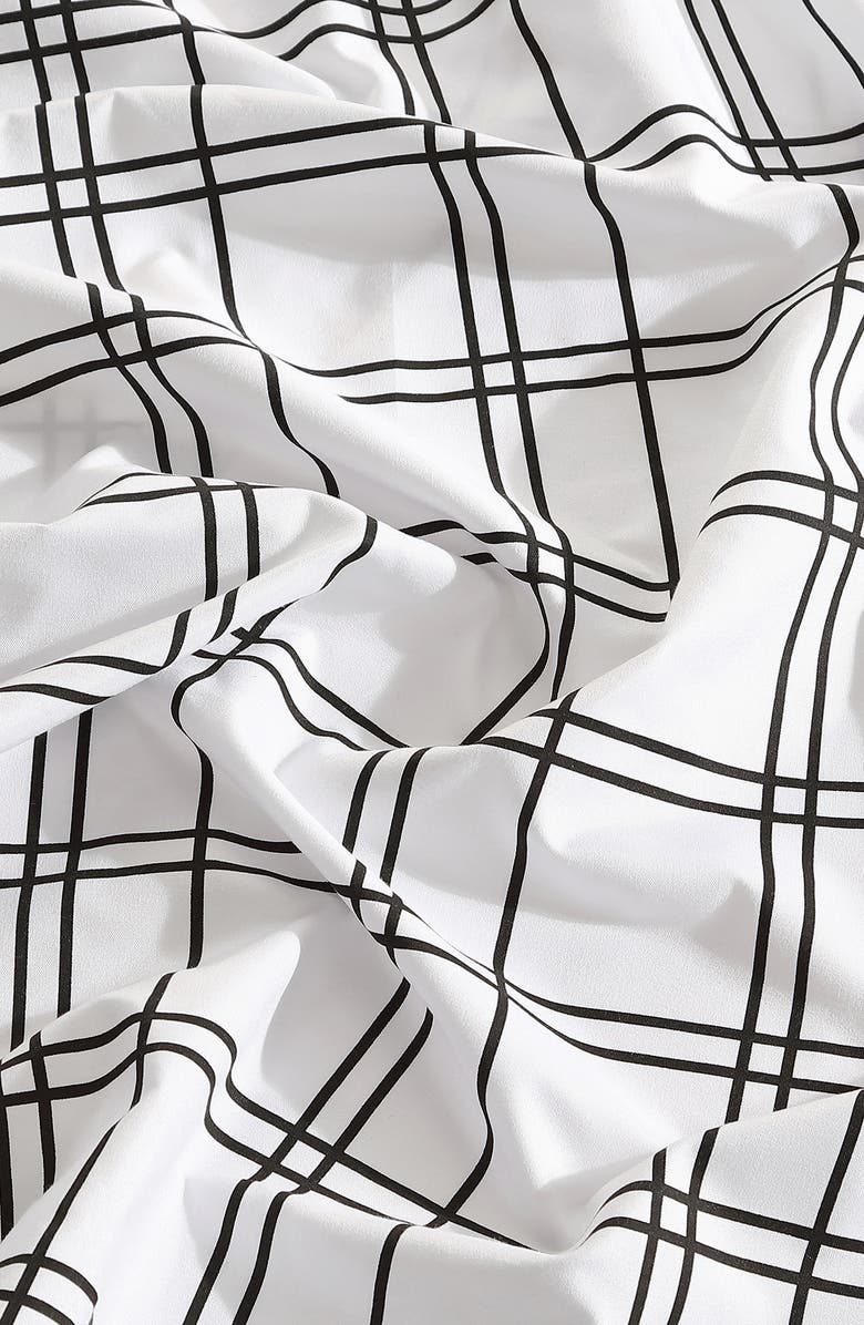 VCNY HOME Portfolio Malo Sheet Set, Alternate, color, White/ Black