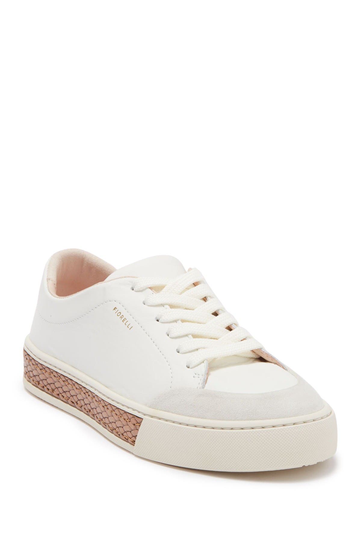 FIORELLI Finley Leather Platform Sneaker, Main, color, 
