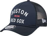 New Era Men's New Era Navy Boston Red Sox Minimalist 9FORTY A-Frame Adjustable Hat