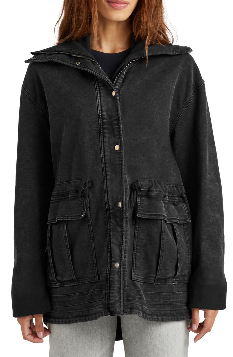 Splendid Meghan Cotton Blend Utility Jacket, Main, color,