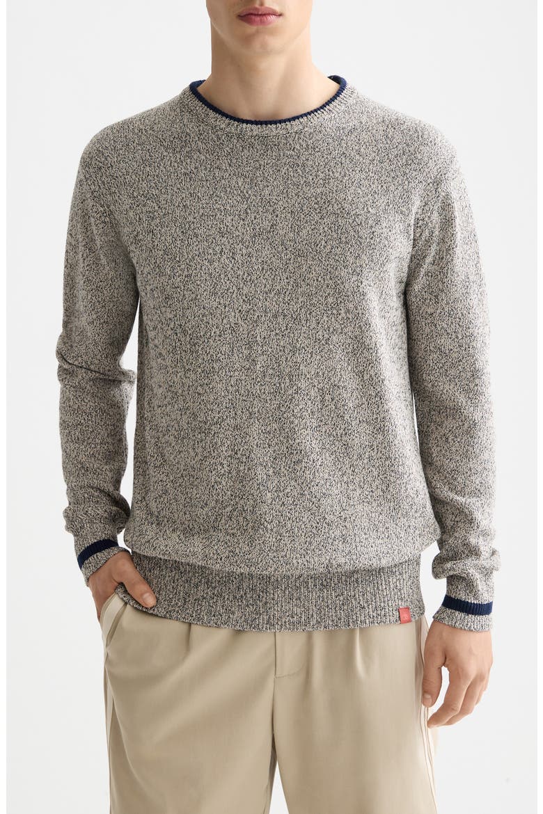 Mélange Crewneck Sweater, Main, color, PLAZA TAUPE