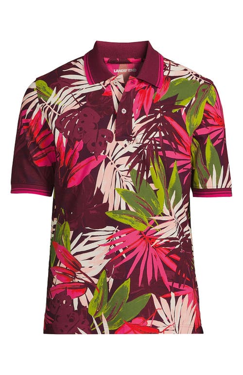 Lands' End Short Sleeve Comfort-first Mesh Polo Shirt In Multi
