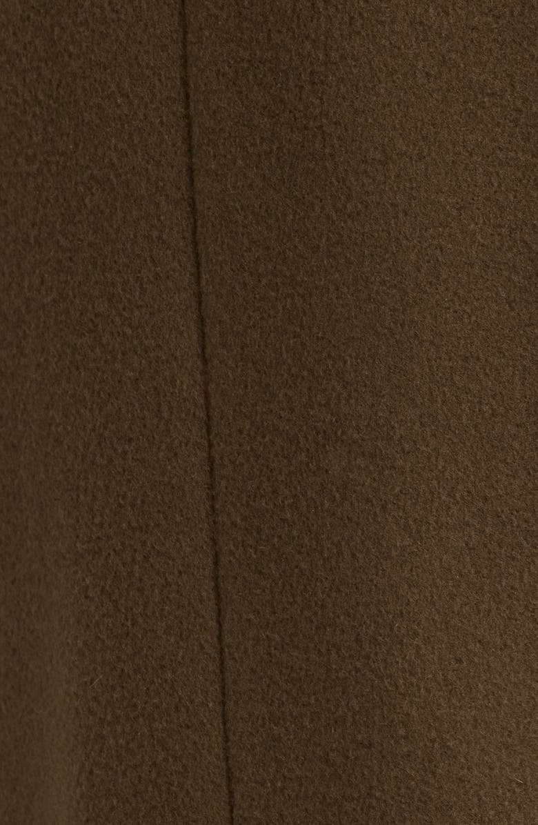 HiSO Luna Virgin Wool & Cashmere Blend Coat, Alternate, color, Olive
