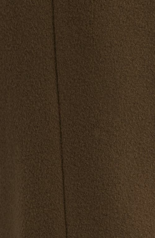 Hiso Luna Virgin Wool & Cashmere Blend Coat In Green