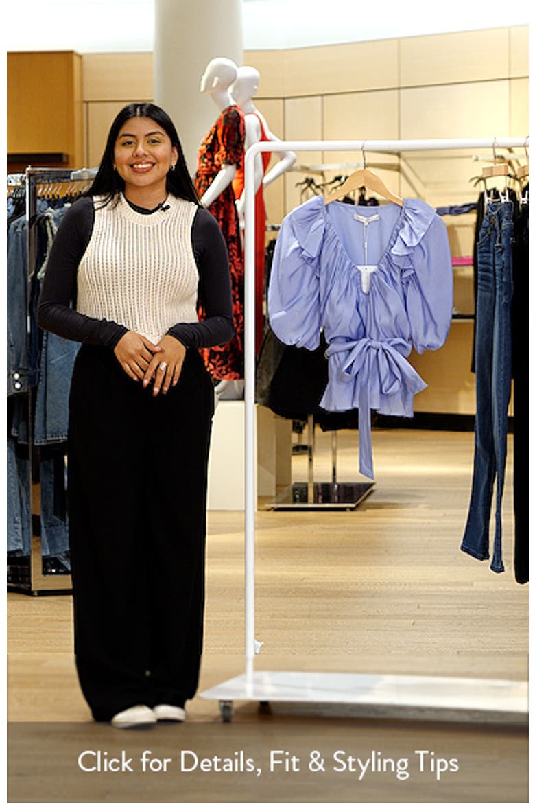 Ruffle Puff Sleeve Top video