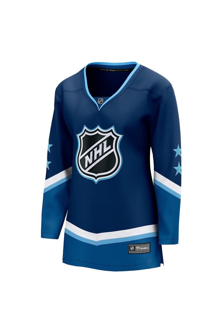 Women's Fanatics Branded Blue 2022 NHL All-Star Game Western Conference Breakaway Jersey, Alternate, color, Blue