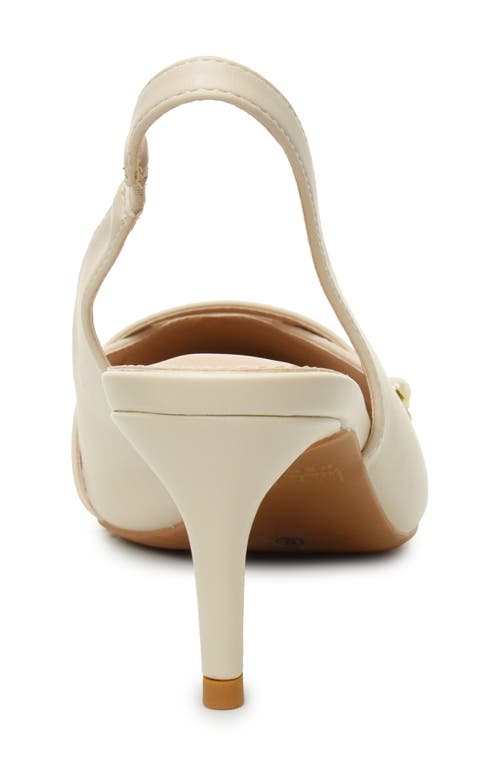NICOLE MILLER NICOLE MILLER POINTED TOE SLINGBACK PUMP