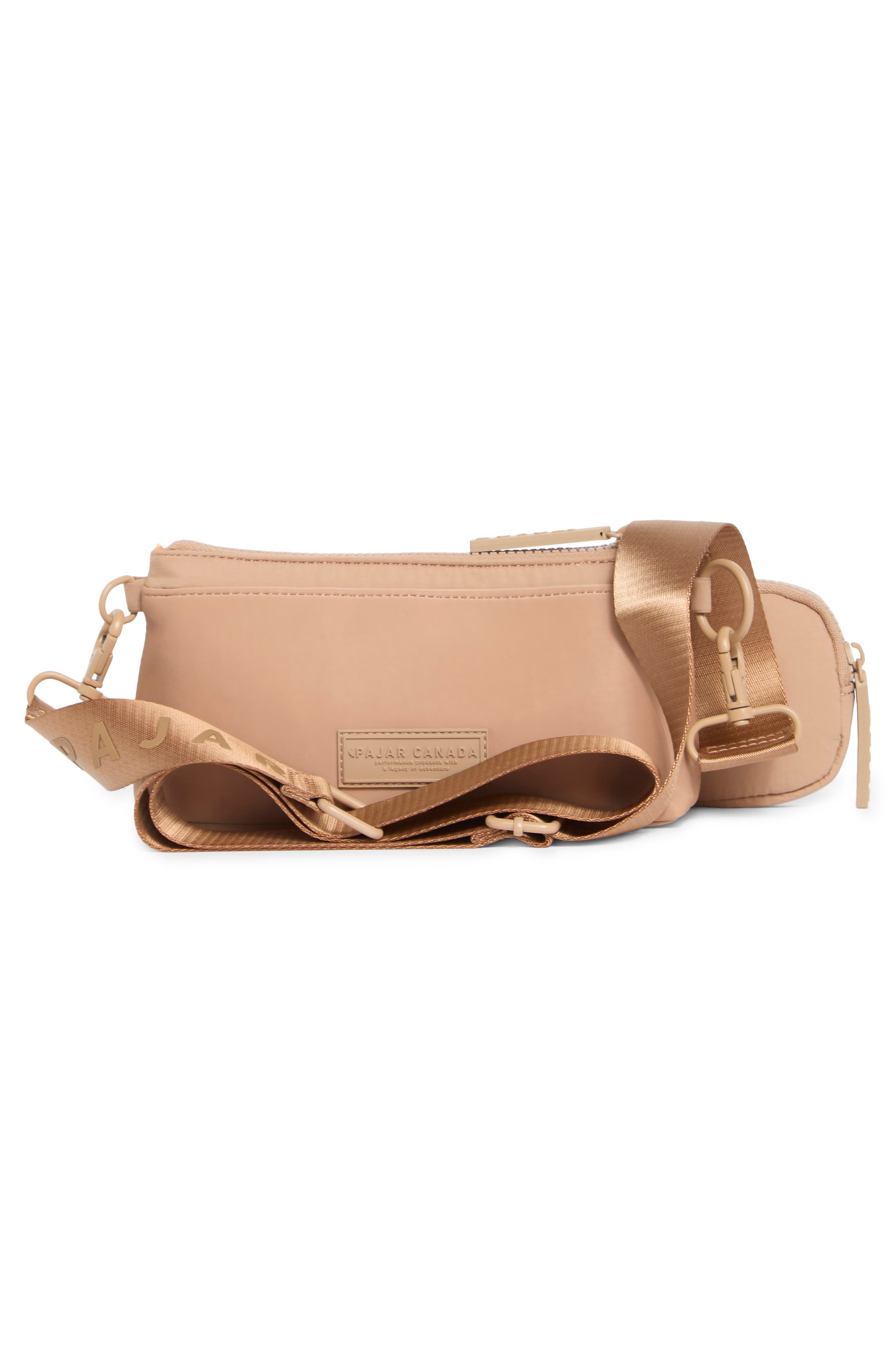 Pajar Celion Crossbody Bag, Alternate, color, Beige