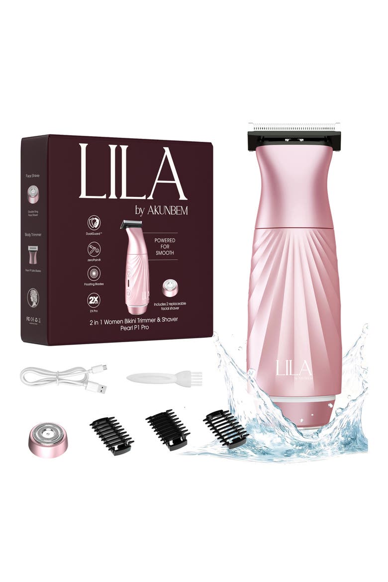 Pearl P1 Pro 2-in-1 Bikini Trimmer & Shaver, Main, color, NO COLOR