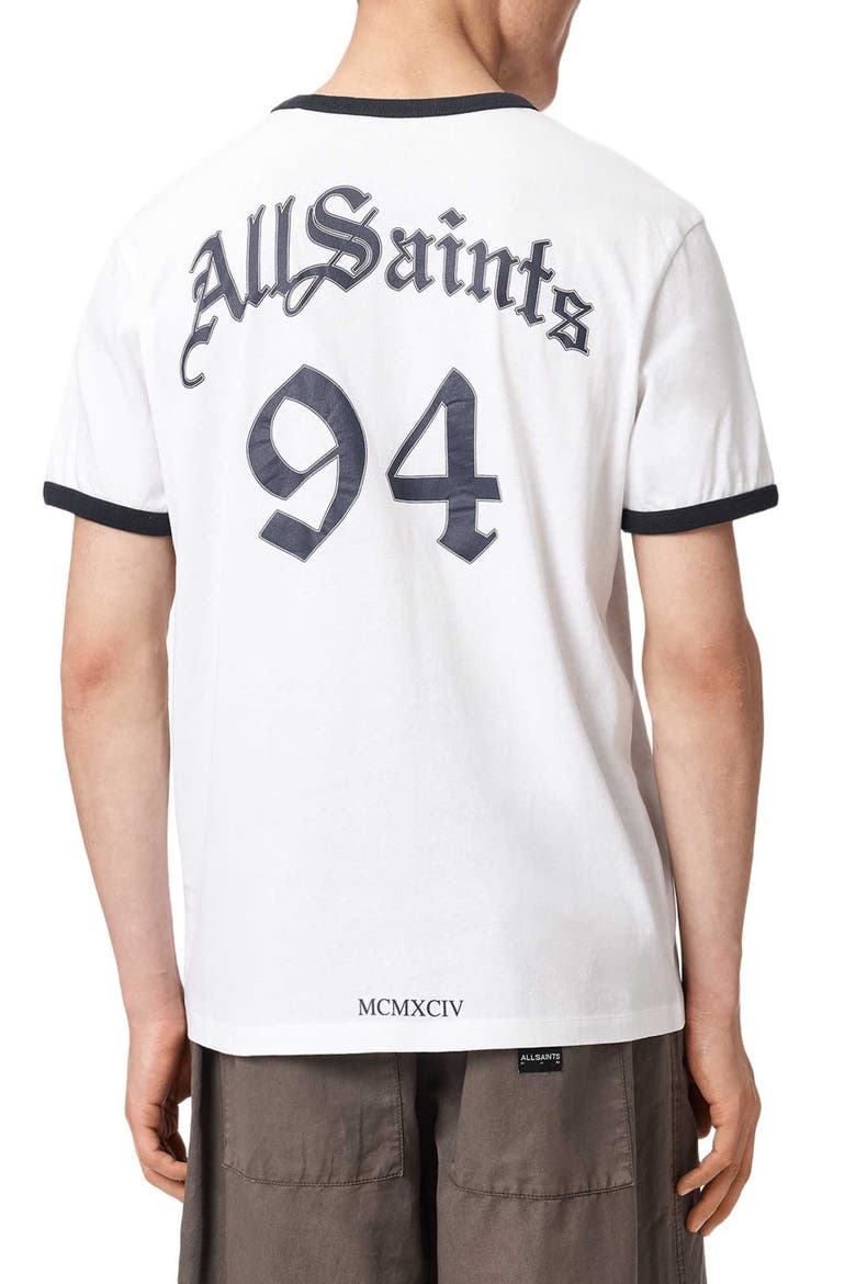 Blighty Ringer Graphic T-Shirt, Alternate, color, OPTIC WHITE