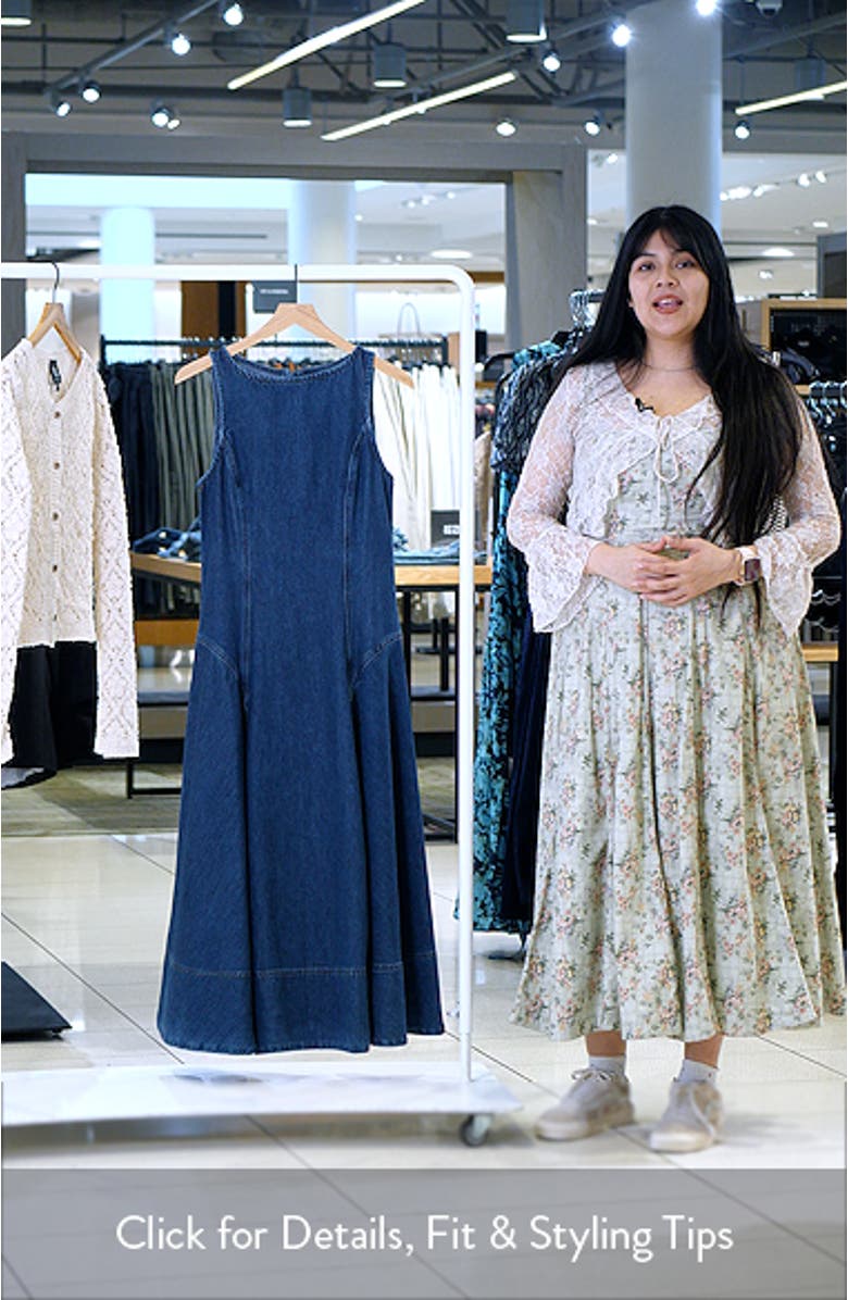 Sleeveless Denim Dress, sales video thumbnail