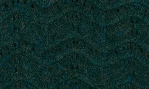 Love Token Ziggy Wavy Cable Knit Turtleneck Sweater In Green