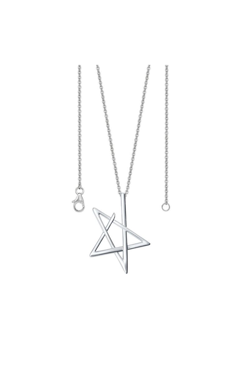 Lucy Quartermaine Sol Star Pendant, Main, color, Sterling Silver