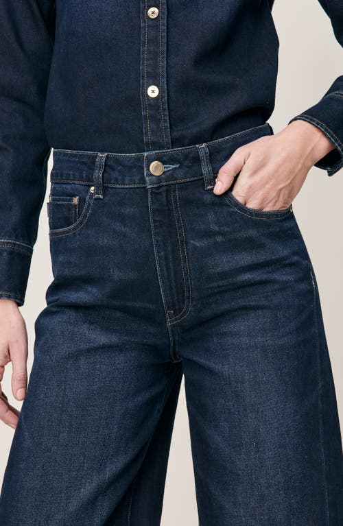 Dl1961 Miro Barrel High Waist Jeans In Blue